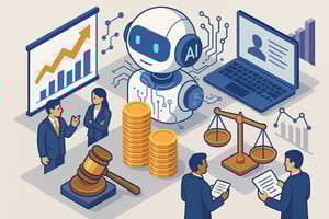 Legal AIs 28B funding outpaces 145B revenue showing the need for AI integration in workflows rather than standalone tools Discover the markets reality and future strategies Do not use text in the image-1